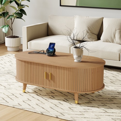 Oval coffee table - oval,