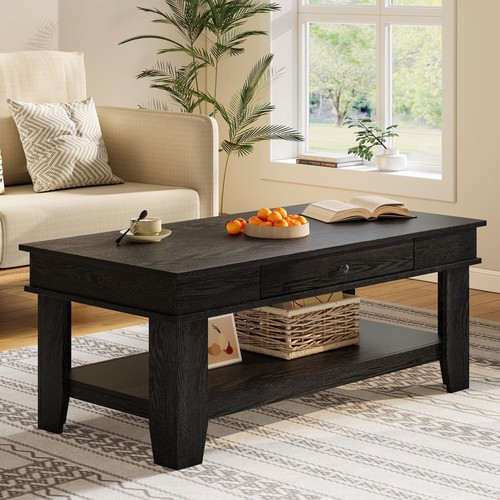 Modern black coffee table for - modern,