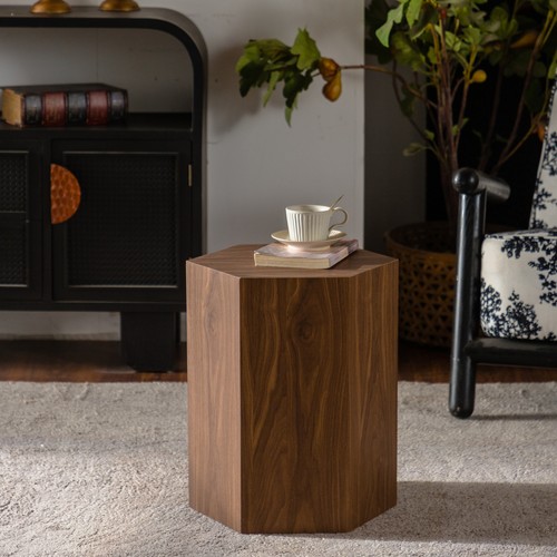 Hexagon mdf coffee table - hexagon,