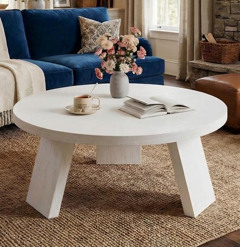 Round coffee table for - 33.5",