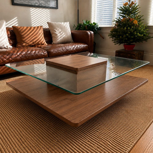 Modern sculptural square - 31.5",