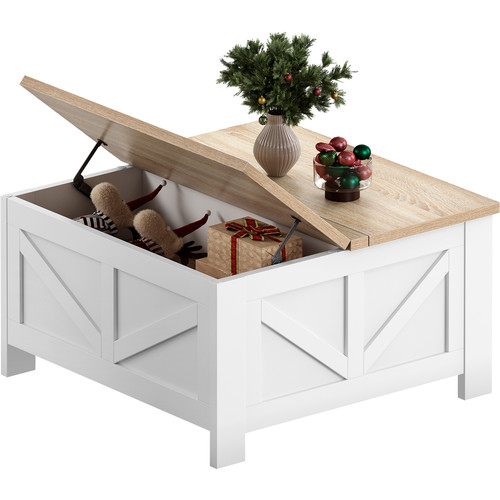 Square lift top coffee - top, table